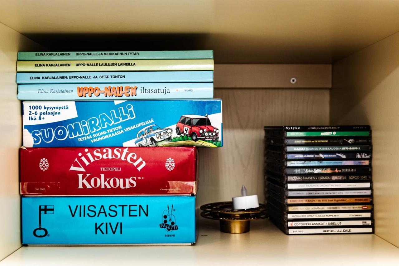 Mukava Saunallinen Kaksio Omalla Sisaeaenkaeynnillae Ja Ilmaisella Autopaikalla กัวปิโอ ภายนอก รูปภาพ